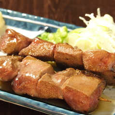 レバー串/ハラミ串/鶏皮串/うずらたまご串