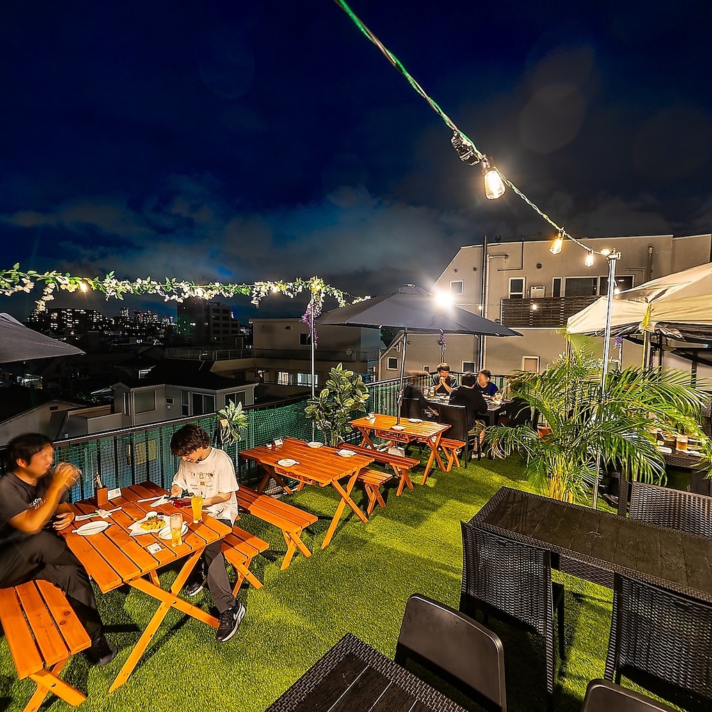 【三軒茶屋駅徒歩1分】肉×イタリアン！ルーフトップビアガーデン◎