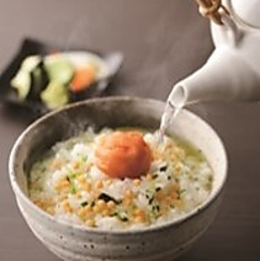 たたき梅茶漬け