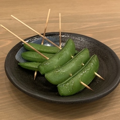 季節のお野菜(スナップえんどう)