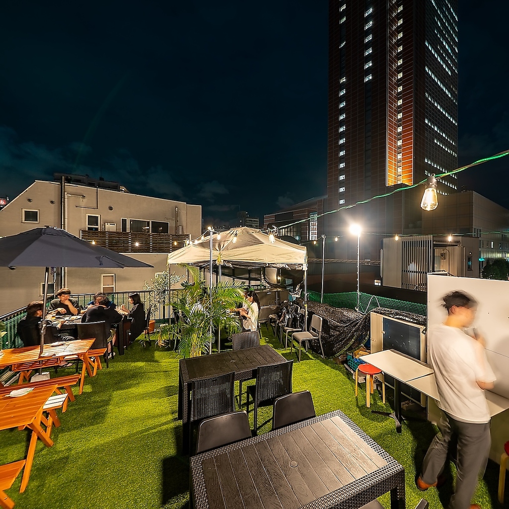 【三軒茶屋駅徒歩1分】肉×イタリアン！ルーフトップビアガーデン◎