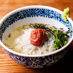 梅シラスのだし茶漬け