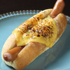 【大人気ホットドッグセット】ホットドッグ＋オニポテ＋ソフトドリンク