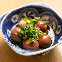 うずら卵醤油油漬け