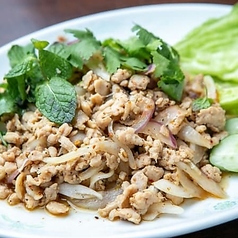 ラープガイ(鶏ひき肉のハーブ・スパイス和え)