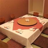 鳥取ワシントンホテルプラザ チャイナテーブルの雰囲気2