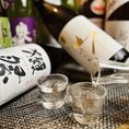 【地酒】獺祭をはじめ、兵庫の地酒が１０種類！地元兵庫のお酒を堪能してください！そんな日本酒が飲み放題についたコースも５０００円～ご用意しております！