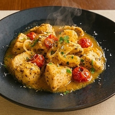 スパイシーチキンソテー