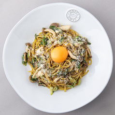 【和風オイルベース】トリュフ香る九条ネギときのこの和風パスタ