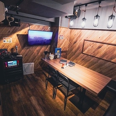 カラオケも完備！！お気軽に少人数からでもOK！最大10名様まで！