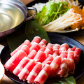 料理メニュー写真&nbsp;ラムしゃぶセット