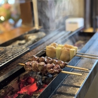 旨味を逃さず焼き上げる！備長炭で仕上げる串焼き