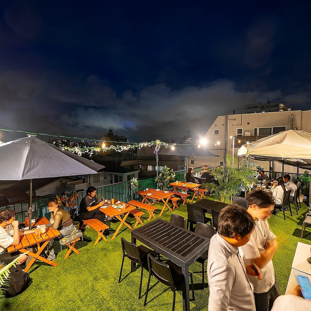 【三軒茶屋駅徒歩1分】肉×イタリアン！ルーフトップビアガーデン◎