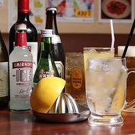 種類豊富なドリンクで、お肉の旨味をさらに引き立てる◎