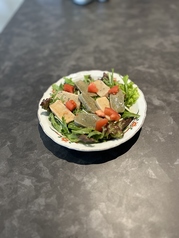生麩と水菜のサラダ