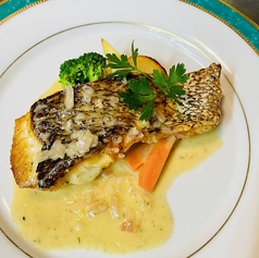 本日のお魚料理