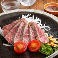 料理メニュー写真&nbsp;黒毛和牛のタタキ