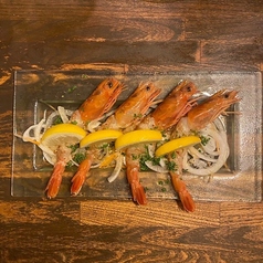 赤海老のカルパッチョ