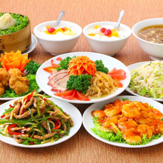 龍城飯店のコース写真