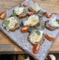 いぶりがっことクリームチーズ