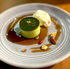 抹茶ムースケーキ