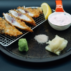 レア鯵フライ