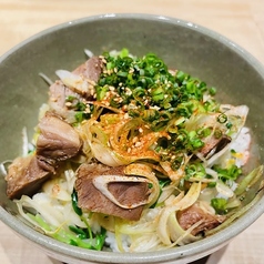 魚醤ネギチャーシュー丼