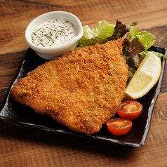 大きいアジフライ