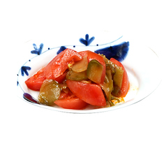 トマトのザーサイ和え