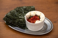 チャンジャクリームチーズ