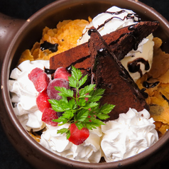 ガトーショコラ バニラアイス添え