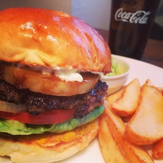 スパイシーパイナップルバーガー