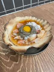 カニ味噌貝上焼き