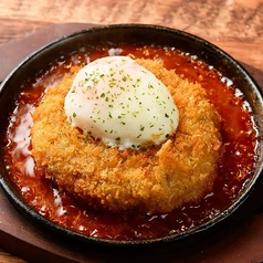 春キャベツの鉄板メンチカツ