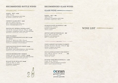 GLASS WINES & BOTTLE WINES (Sparkling)