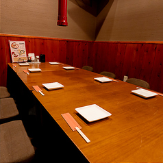 18名様までの個室完備◎