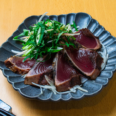 カツオの薬味まみれ