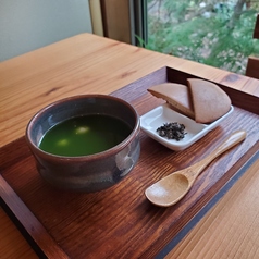 抹茶ぜんざい＋ミニいっぷく茶