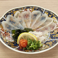 料理メニュー写真 四大名物【1】国産活〆虎ふぐのてっさ