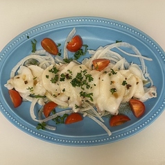 真タコのカルパッチョ