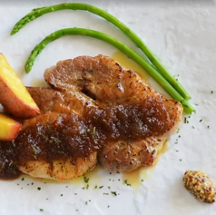 愛知県産三元豚リブロースソテー (150g )