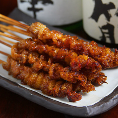 とり皮のたれ焼き（一本）