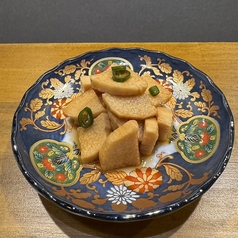 長芋の青唐ニンニク醤油漬