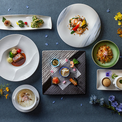 中国割烹旅館 掬水亭 レストラン天外天のコース写真