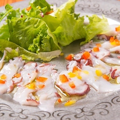 タコのカルパッチョ