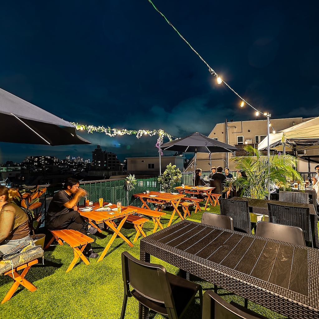 【三軒茶屋駅徒歩1分】肉×イタリアン！ルーフトップビアガーデン◎