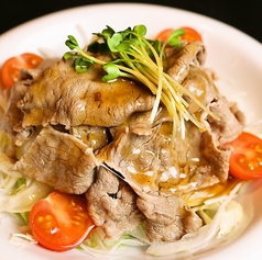 牛しゃぶサラダ ポン酢ジュレ掛け