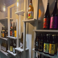 焼酎や日本酒などドリンクの種類も豊富です！