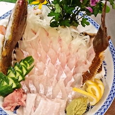 豪華！活け造り盛り合わせ5500円（税込）～（4人前～）