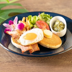 ベーコンエッグパンケーキ(2枚)